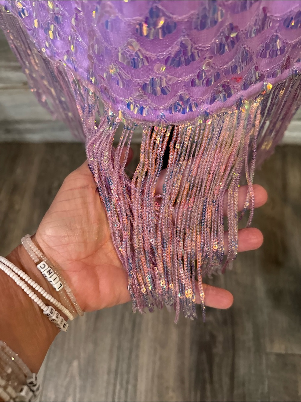 Fashion Nova Lavender ‘Vitamin Sea Sequin Mini Dress’ - Picture 3 of 8